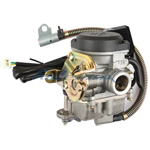 18mm Carburetor w/Electric Choke for GY6 50cc Mopeds / Scooters