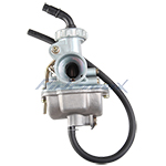 16mm Carburetor w/Hand Choke Lever for 50cc-70cc 4-stroke ATVs & Dirt Bikes