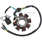 8-Coil Magneto Coil for 200-250cc Water/Air Cooled ATVs & Dirt Bikes