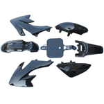 Black Plastic Fairing Body Kit for HONDA CRF50 / XR50 Style 50cc 90cc 110cc 125cc Pit Bikes