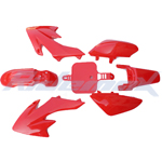 Red Plastic Body Shell for HONDA CRF50 / XR50 Style 50-125cc Pit Bikes