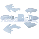White Plastic Body Shell for HONDA CRF50 / XR50 Style 50-125cc Pit Bikes