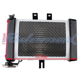 Radiator for 200cc Water Cool Dirt Bikes, Go Karts and ATVs