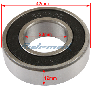 6004 Bearing For ATVs, Dirt Bikes, Go Karts & Scooters