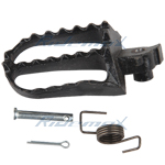 Iron Left Foot Peg for Dirt Bikes