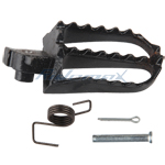 Iron Right Foot Peg for Dirt Bikes