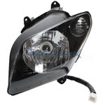 Left Headlight Assembly for MC-54-150/250 Scooter