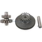 18 Teeth Dual Gear for 200-250cc Vertical ATVs & Dirt Bikes
