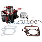 Cylinder Body Assembly for 70cc ATVs and Dirt Bikes