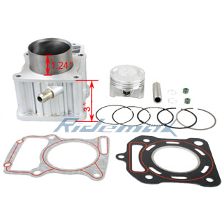 Cylinder Body Assembly for 200cc Water Cooled ATVs and Dirt Bikes