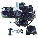 125cc 4-stroke Engine with Semi-Auto Transmission w/Reverse, Electric Start for ATVs