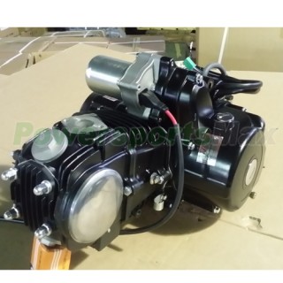 125cc 4-stroke Engine with Semi-Auto Transmission w/Reverse, Electric