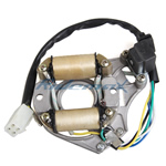 2-Coil Half-Wave Magneto Stator for 50cc-125cc Electric Start ATVs & Dirt Bikes & Go Karts