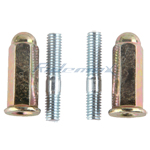 Exhaust Bolt for 50cc & 150cc Scooters, ATVs, GKs