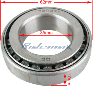 32007 Bearing For ATVs, Dirt Bikes, Go Karts & Scooters
